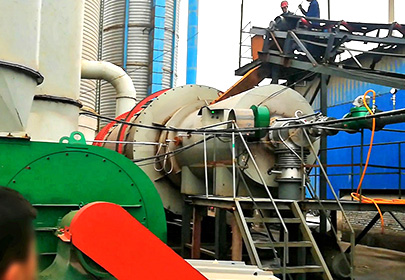 Mexico 30 tons per hour tailings drying site