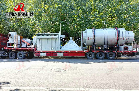 Clearwater 30 tons of environmental protection mica tailings drying line delivery