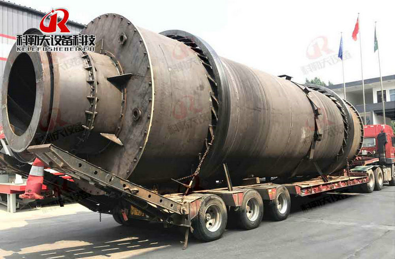 Large machine sand dryer set off to Laguna, using environmental protection three-return sand dryer, can dry yellow sand, river sand, river sand and other sand and stone