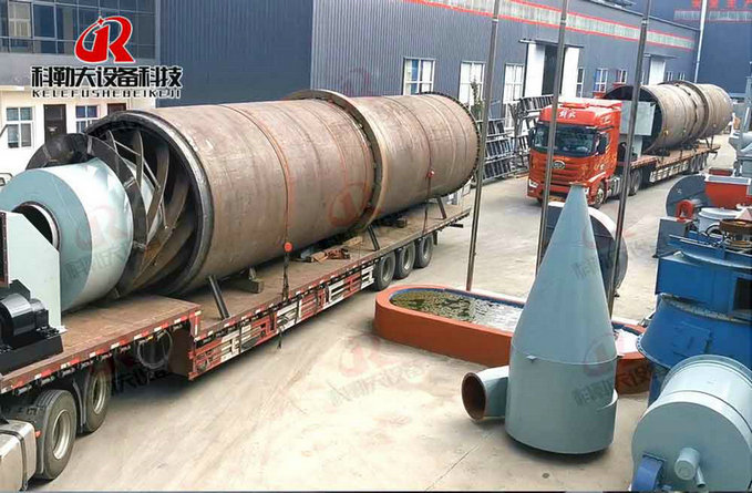 Sacramento region daily production 1500 tons slime drying project officially shipped