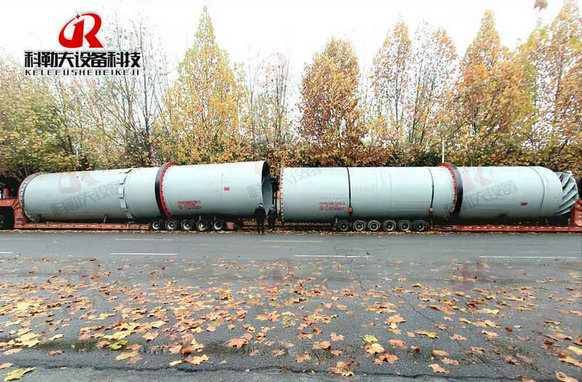 Inner Eureka 1000 tons slime dryer officially loaded and shipped