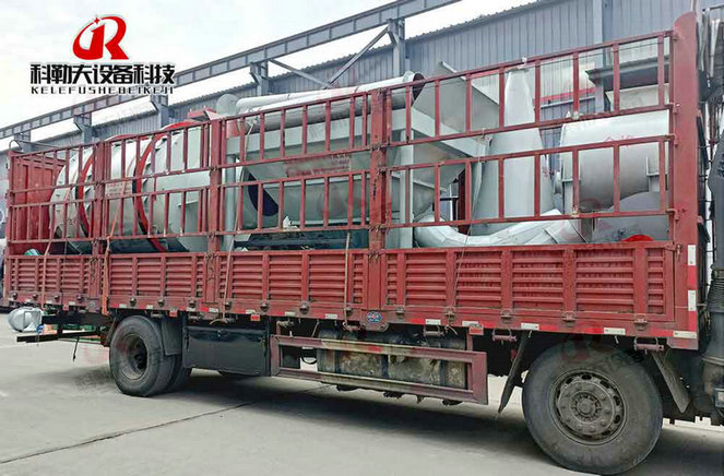 Hammond small three-cylinder drying production line equipment officially started the delivery process. Hammond small three-cylinder drying production line equipment officially started the delivery process.