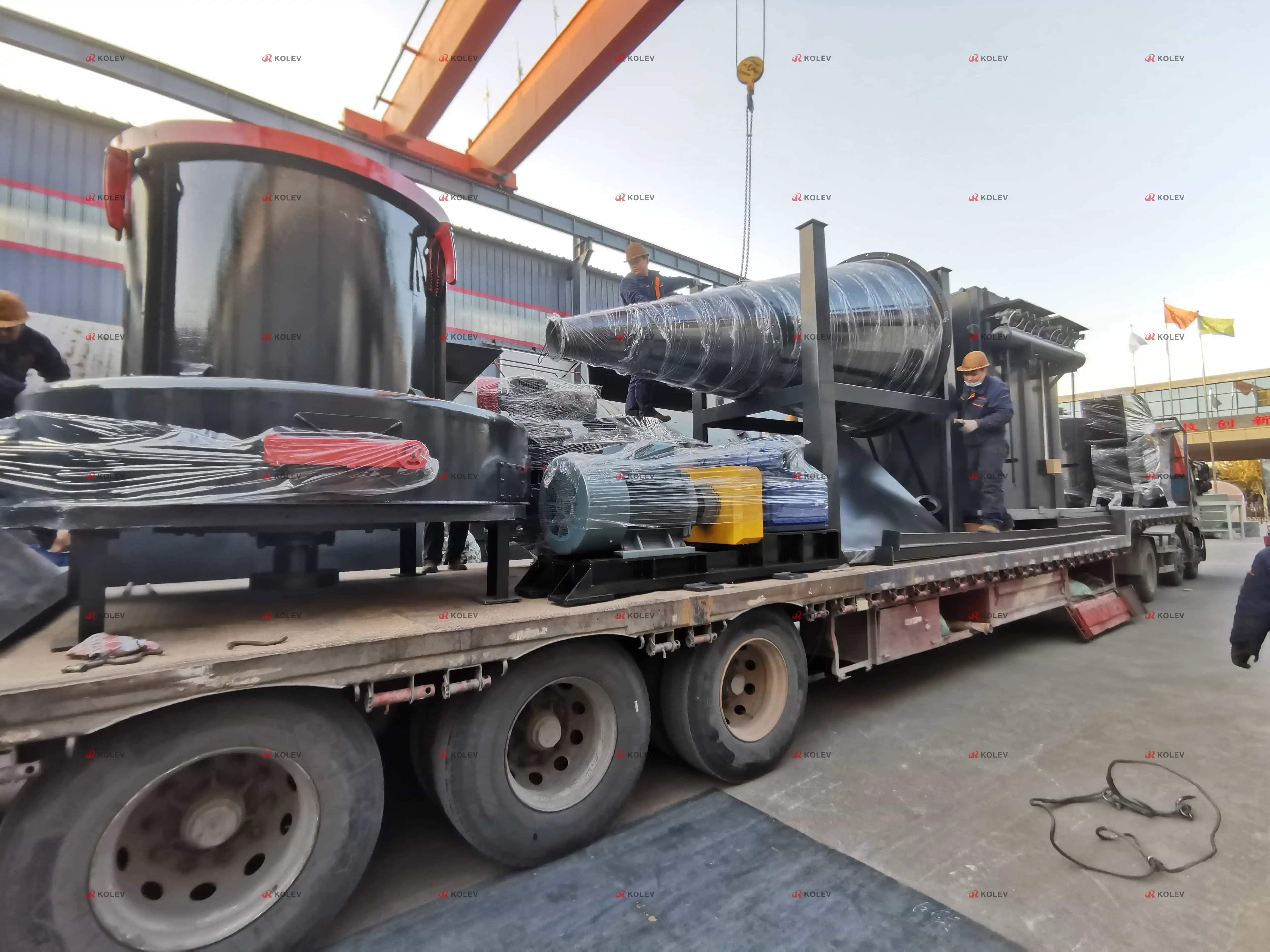 Delivery Clay dryer sent to Kyrgyzstan Delivery Clay dryer sent to Kyrgyzstan