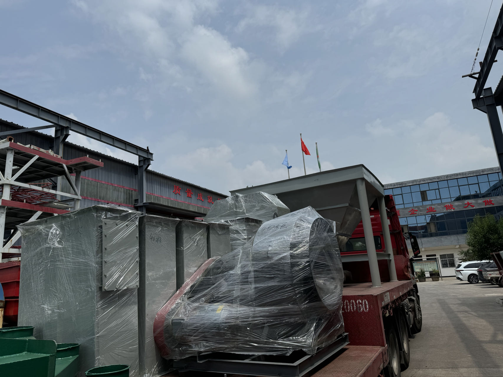 30T sand drying equipment shipped to Türkiye 30T sand drying equipment shipped to Türkiye