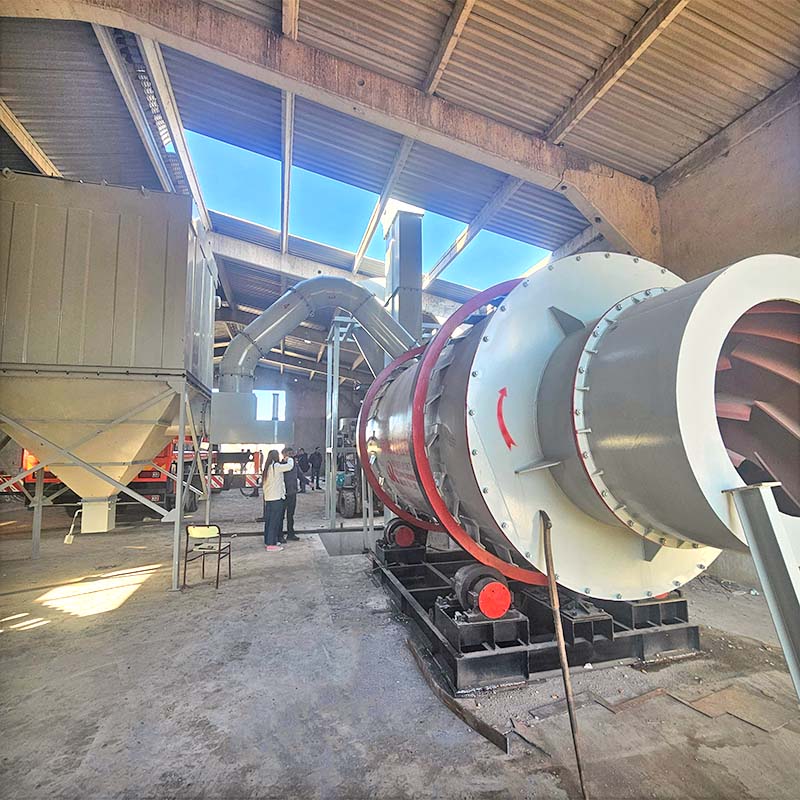 Türkiye protection sand drying production line project 0